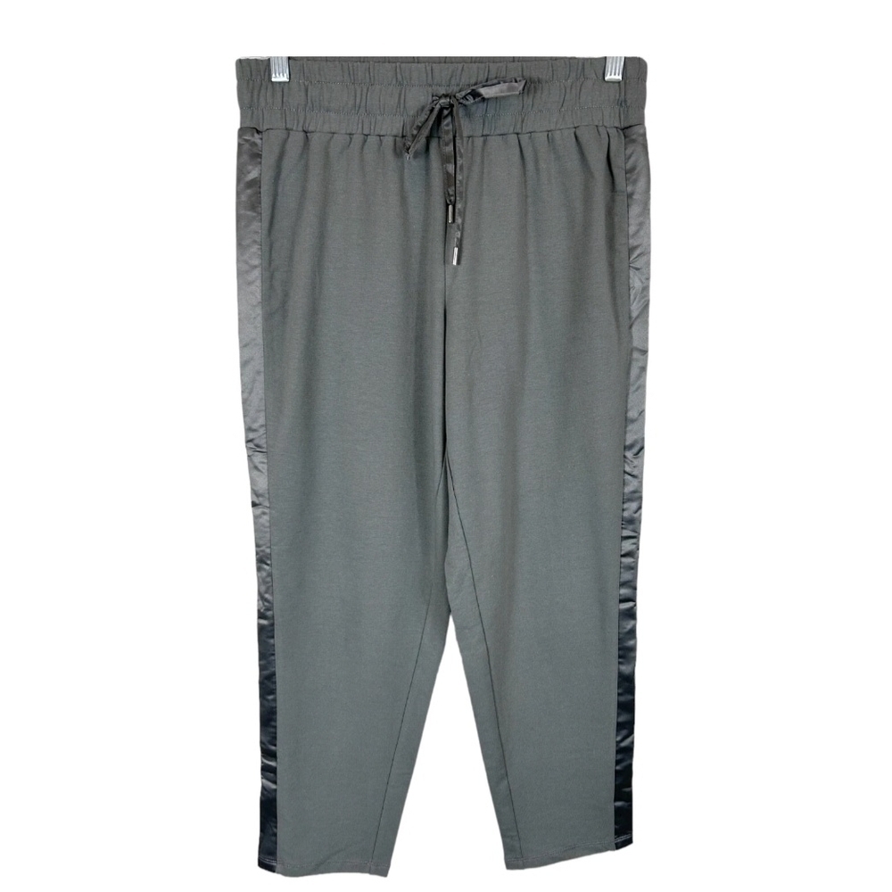 Jason Wu Gray Tapered Joggers Woth Sil Sidings! Size SMALL!
